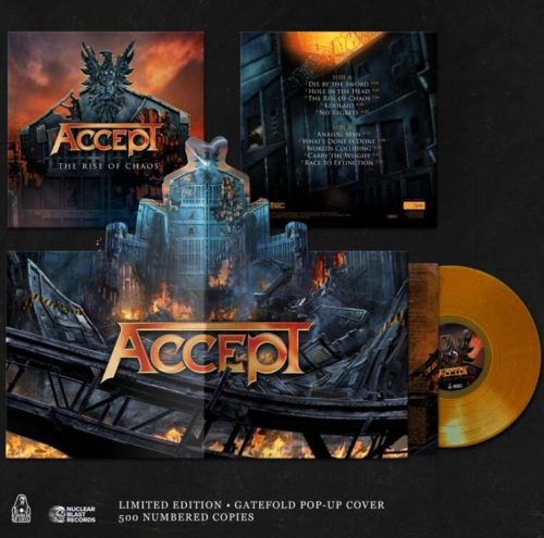 Accept The rise of chaos LP standard