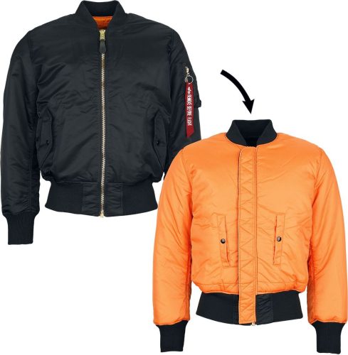 Alpha Industries MA-1 (HERITAGE) Bunda černá