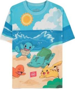 Pokémon Beach Day Tričko vícebarevný