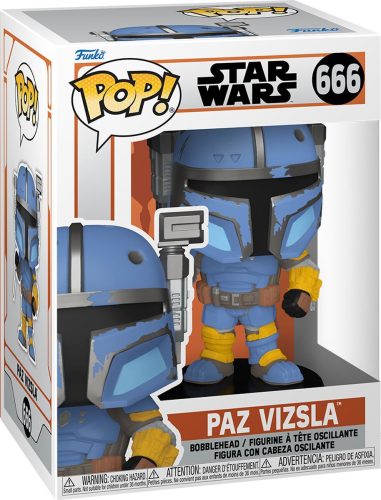 Star Wars Vinylová figurka č.666 The Mandalorian - Paz Vizsla Sberatelská postava standard