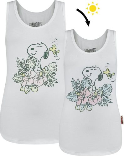 Peanuts Snoopy Dámský tank top bílá