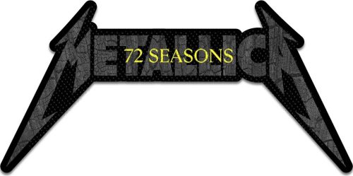 Metallica 72 Seasons Charred Logo Cut Out nášivka vícebarevný