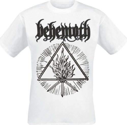 Behemoth Logo Tričko bílá