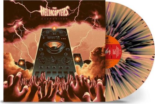 The Hellacopters Overdriver LP a plakát standard