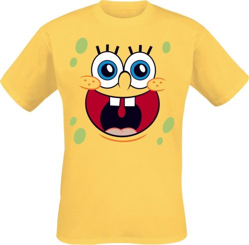 SpongeBob SquarePants Happy Face Tričko žlutá