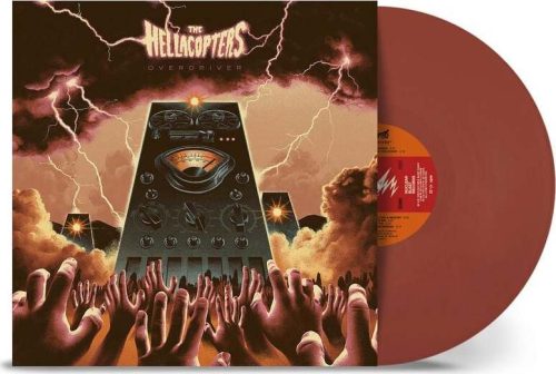 The Hellacopters Overdriver LP a plakát standard