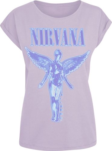 Nirvana Purple Angel Dámské tričko šerík