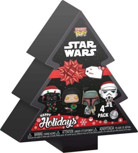 Star Wars Tree Happy Holidays Box Klíčenka vícebarevný