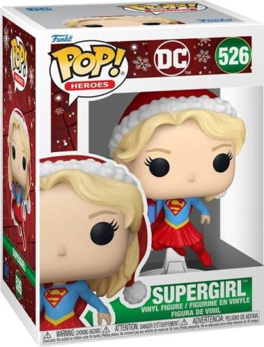 Superman Vinylová figurka č.526 Supergirl (Holiday 24) Sberatelská postava vícebarevný