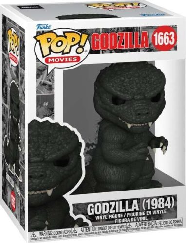 Godzilla Vinylová figurka č.1663 Godzilla (1984) (s možností chase!) (70th Anniversary) Sberatelská postava vícebarevný