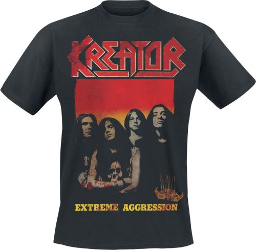 Kreator Extreme aggression Tričko černá