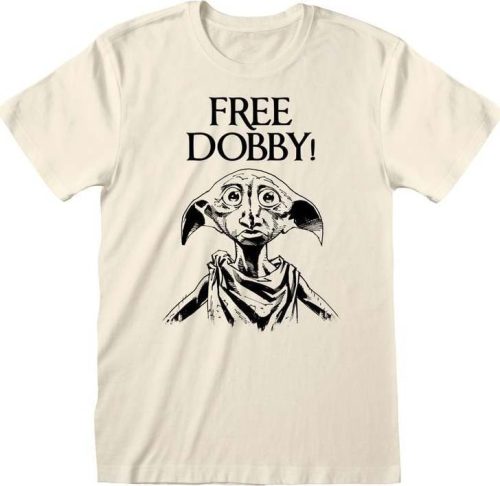 Harry Potter Free Dobby Tričko krémová