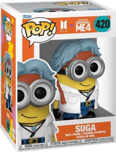 Minions Vinylová figurka č.420 Despicable Me 4 - BTS - Suga Sberatelská postava vícebarevný