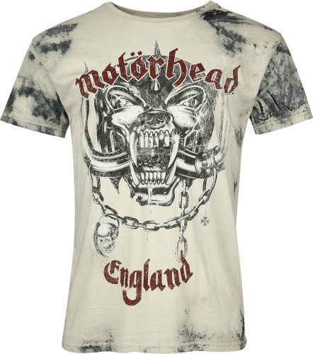 Motörhead Logo England Tričko šedá