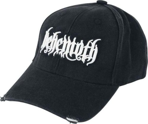 Behemoth Logo Baseballová kšiltovka černá