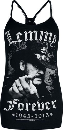 Motörhead Lemmy Forever Dámský top černá