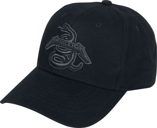 Metallica Black Album Snake - Baseball Cap Baseballová kšiltovka černá