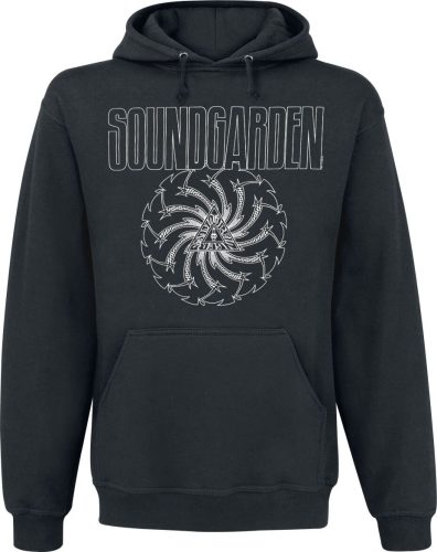 Soundgarden Black Blade Motor Mikina s kapucí černá