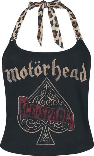 Motörhead EMP Signature Collection Top s vázaní za krkem cerná/barevná