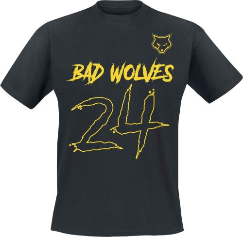 Bad Wolves Album Inspired Varsity Tee Tričko černá