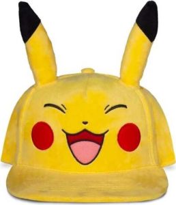 Pokémon Happy Pikachu kšiltovka žlutá