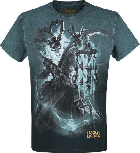 League Of Legends Thresh Tričko modrá