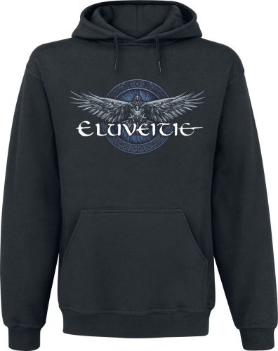 Eluveitie Dark Raven Mikina s kapucí černá