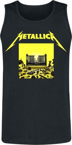 Metallica M72 Squared Cover Tank top černá