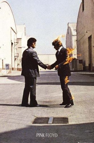 Pink Floyd Wish you were here plakát vícebarevný