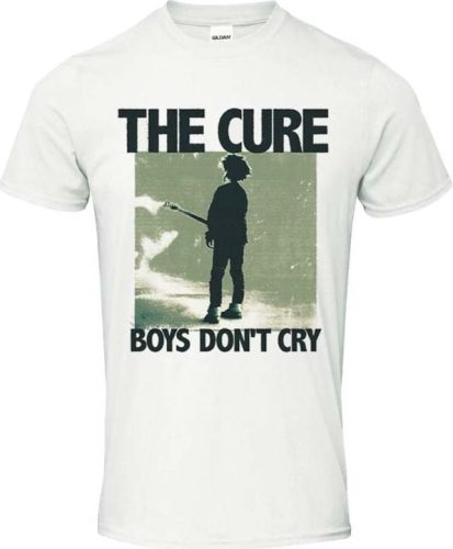 The Cure Boys Don't Cry Tričko bílá