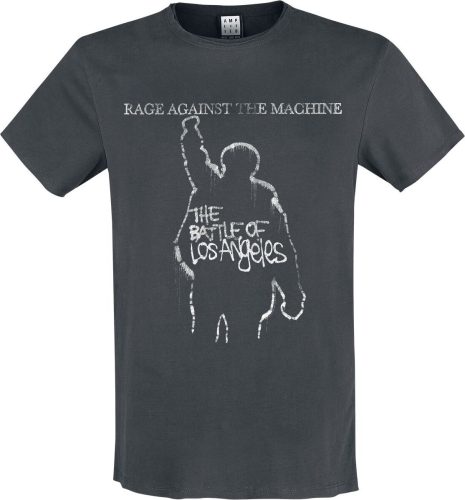 Rage Against The Machine Amplified Collection - The Battle Of LA Tričko charcoal