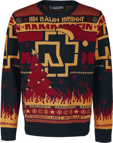 Rammstein Holiday Sweater 2020 Mikina vícebarevný