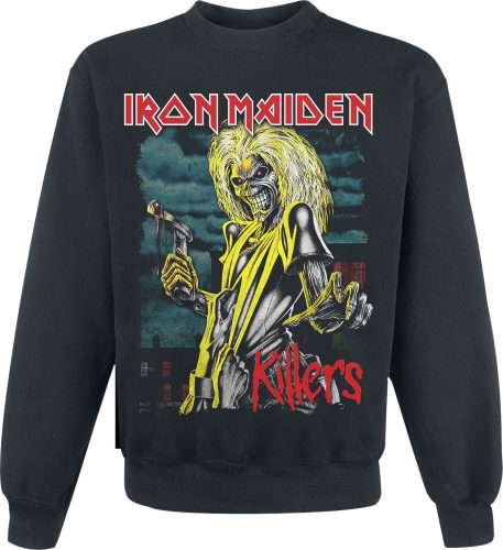 Iron Maiden Killers Green Clouds Mikina černá