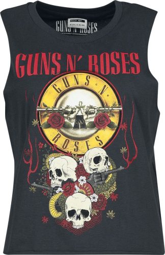 Guns N' Roses NMMax Guns N' Roses Dámský top černá