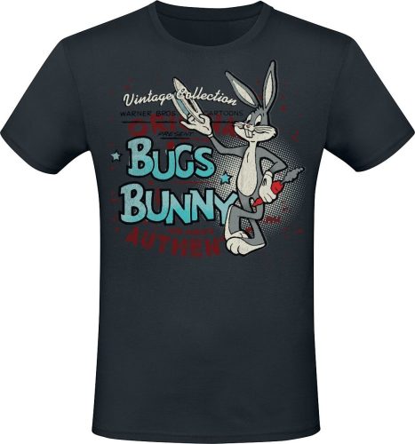 Looney Tunes Bugs Bunny - Vintage Collection Tričko černá