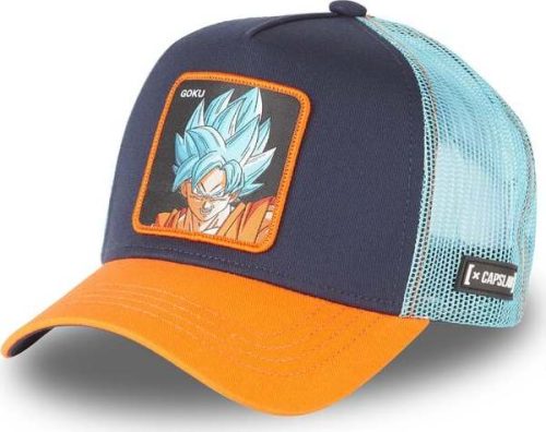 Dragon Ball Son Goku Blue Saiyajin Baseballová kšiltovka oranžová/modrá