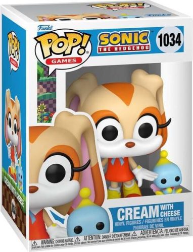 Sonic The Hedgehog Vinylová figurka č.1034 Cream with Cheese Sberatelská postava vícebarevný