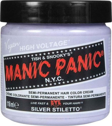 Manic Panic Barva na vlasy Silver Stiletto - Classic barva na vlasy stríbrná