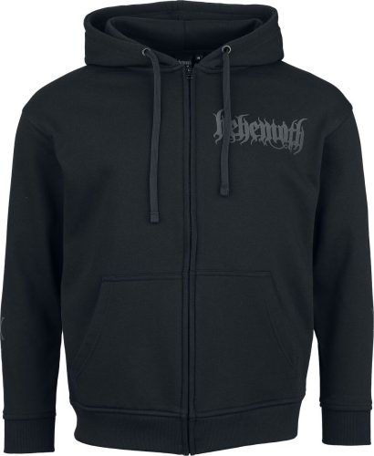 Behemoth Logo Mikina s kapucí na zip černá