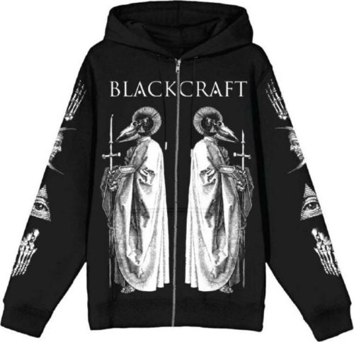 Blackcraft Cult Ram Priest Zip Hoodie Mikina s kapucí na zip černá