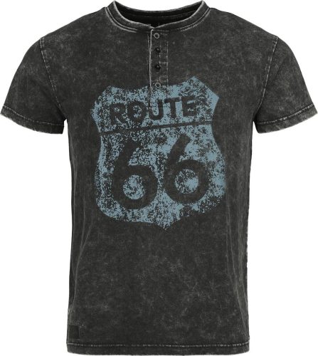 Rock Rebel by EMP Rock Rebel X Route 66 - T-Shirt Tričko černá