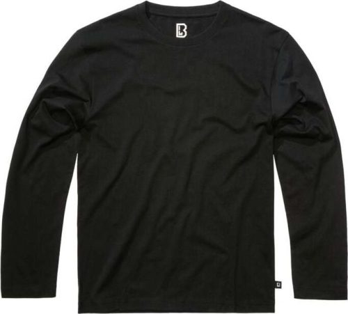 Brandit Premium Longsleeve Shirt Tričko s dlouhým rukávem černá