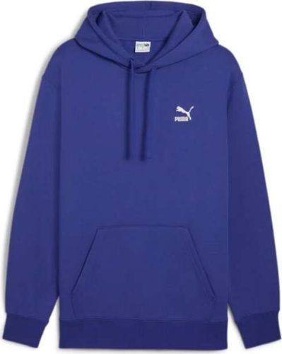 Puma Classics Small Logo Hoodie FL Mikina s kapucí modrá