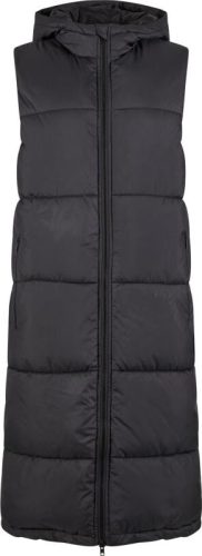 Urban Classics Ladies Long Hooded Puffer Vest Dámská vesta černá