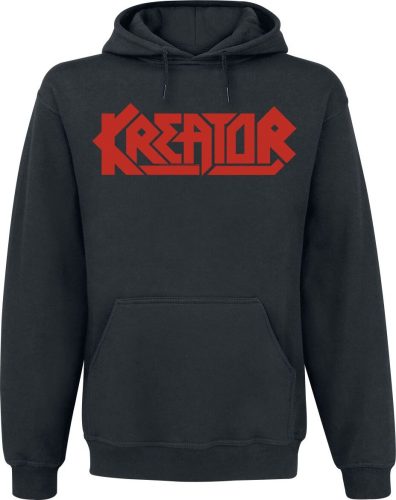 Kreator Logo Mikina s kapucí černá