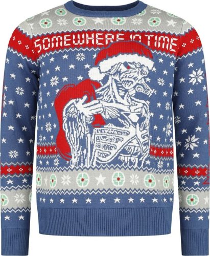 Iron Maiden Holiday Sweater 2024 Pletený svetr vícebarevný