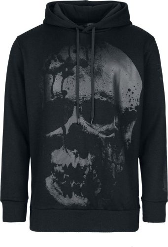 KIHILIST by KILLSTAR Hypnoskull Hoodie Mikina s kapucí černá