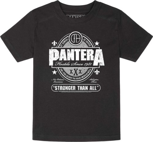 Pantera Metal-Kids - Stronger Than All detské tricko černá