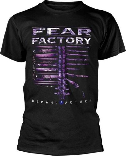 Fear Factory Demanufacture Tričko černá