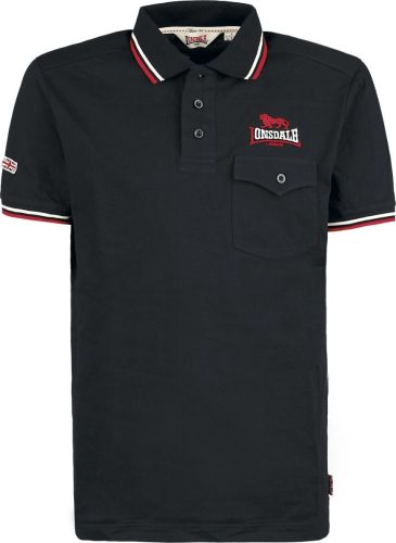 Lonsdale London Lynton Polo tričko černá